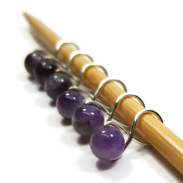Twice sheared Sheep Infinity Stitch Markers