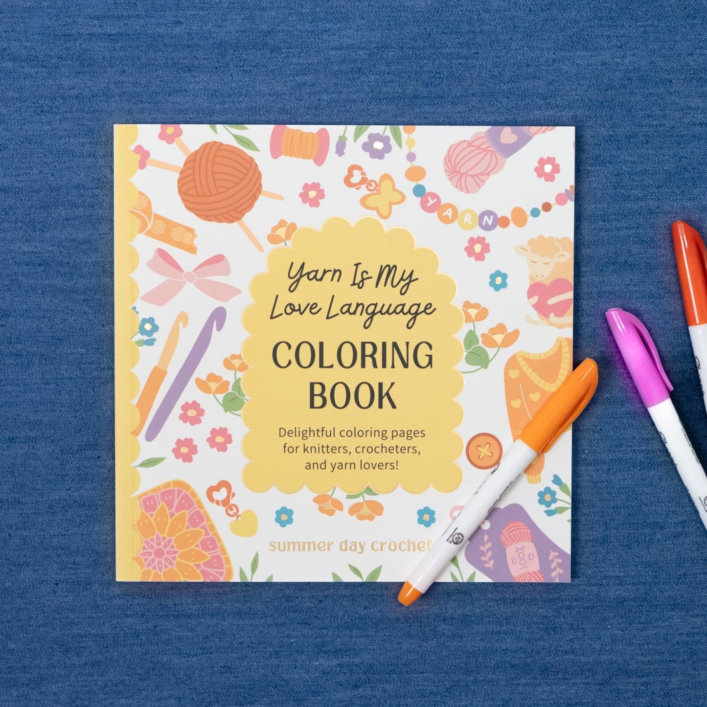 Coloring Book - Yarn Is My Love Language