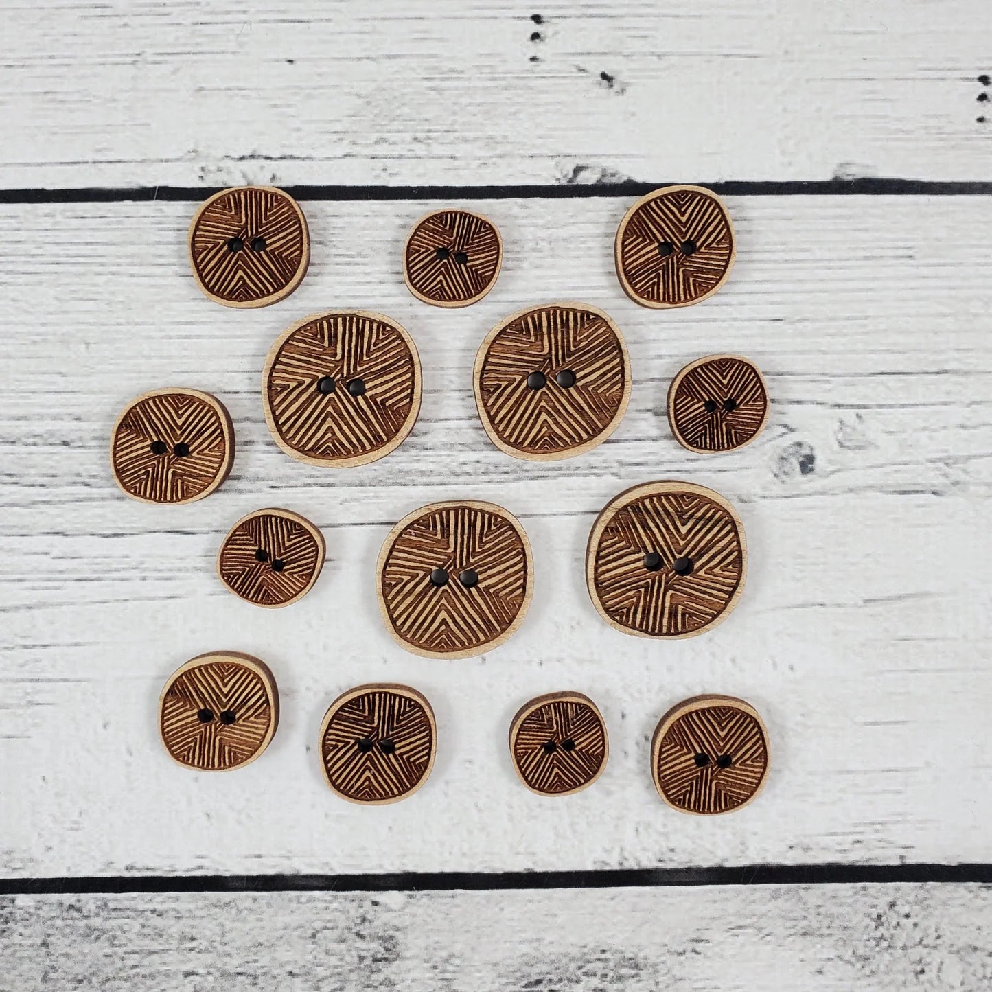 Katrinkles Wooden Buttons - 1"