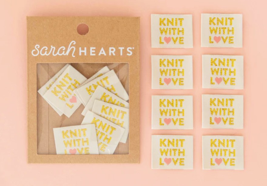Sarah Heart Labels