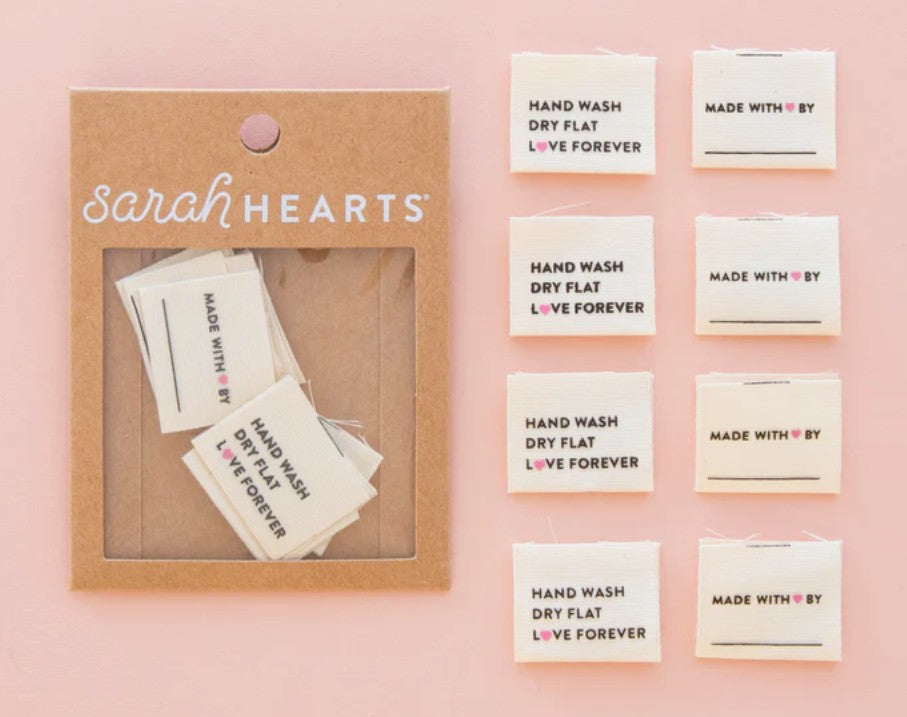 Sarah Heart Labels