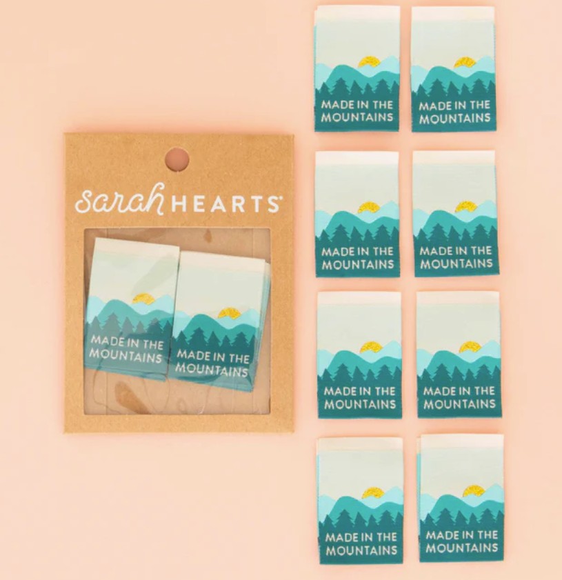 Sarah Heart Labels