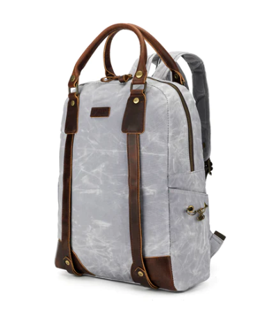 della Q Maker's Canvas Backpack