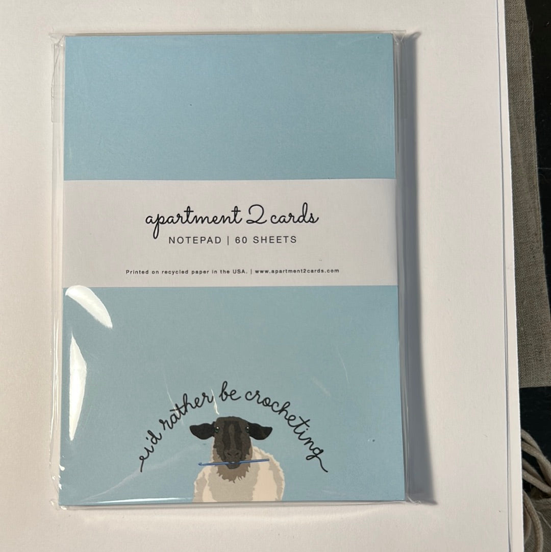 Apartment 2 Note pad