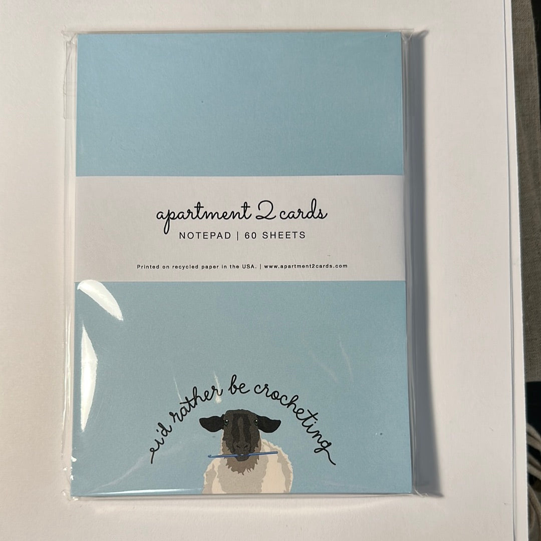 Apartment 2 Note pad