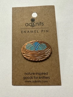 adKnits Enamel Pin