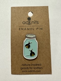 adKnits Enamel Pin