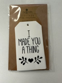 adKnits Gift Tags