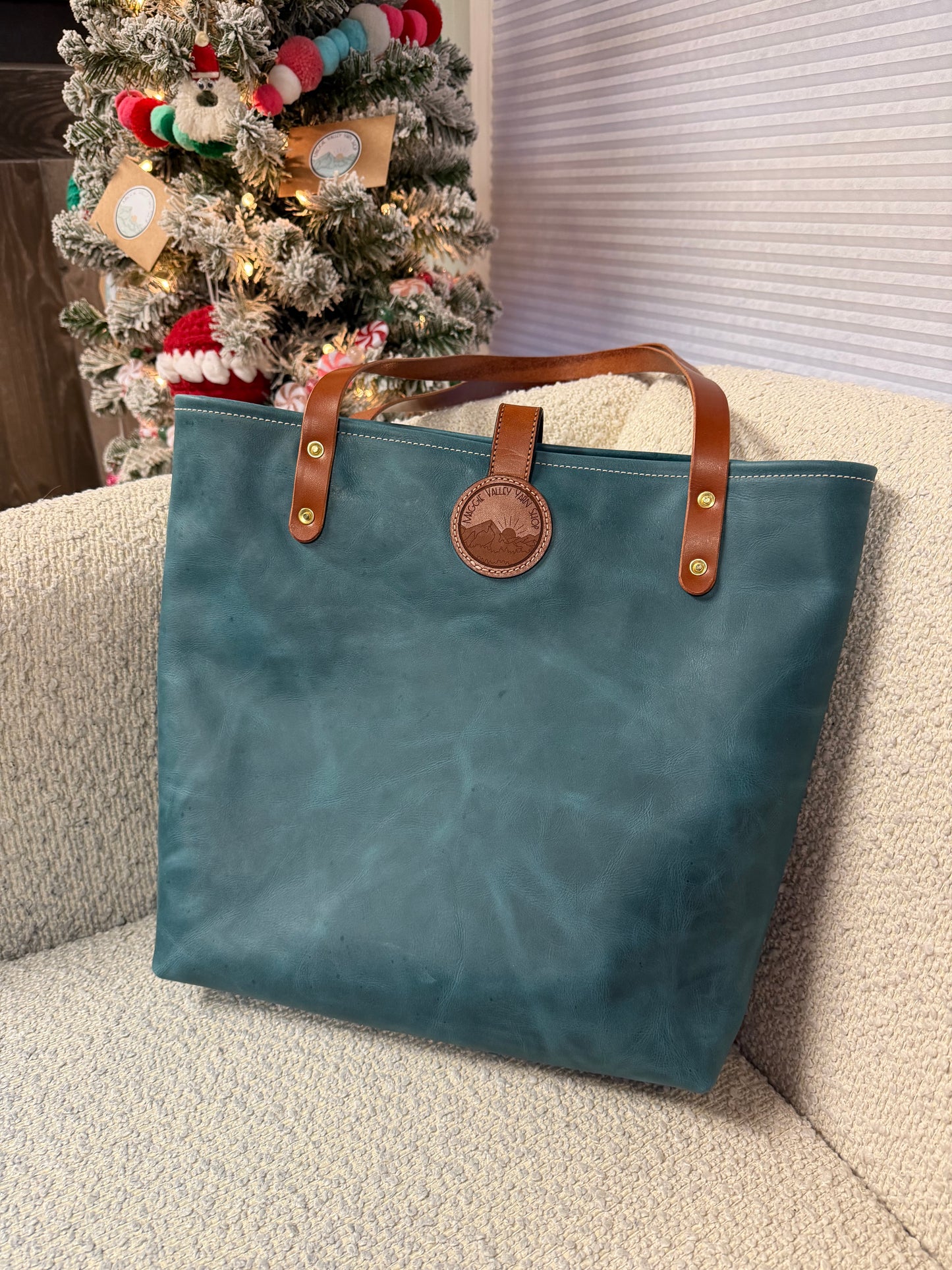 MVYS Custom Made Leather Tote