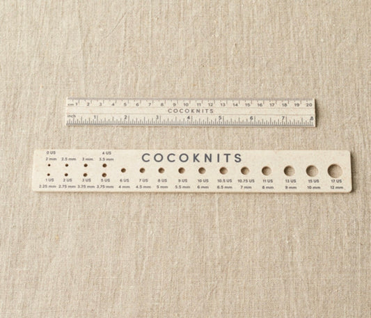 Cocoknits Ruler and Gauge Set
