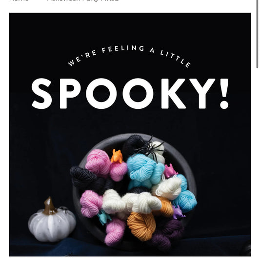 Mystery Knit a Long Halloween Cowl Kit
