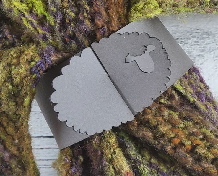 Vegan Sheep Shawl Cuff