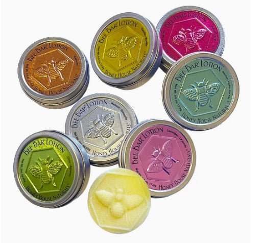 Honey House Naturals Small Bee Lotion Bar