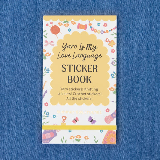 Sticker Book - Yarn Is My Love Language