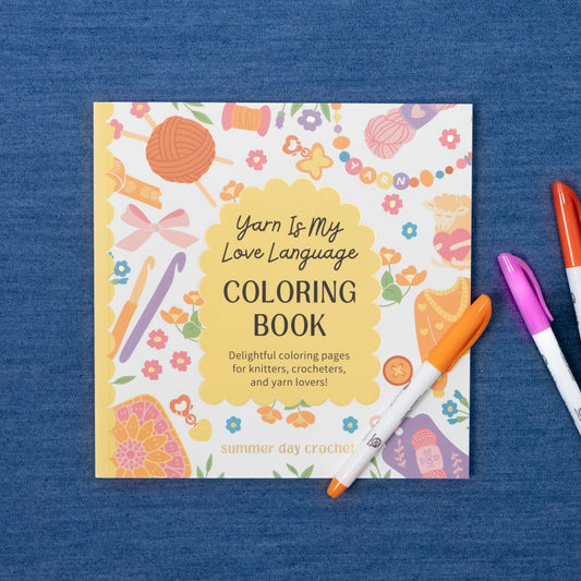 Coloring Book - Yarn Is My Love Language