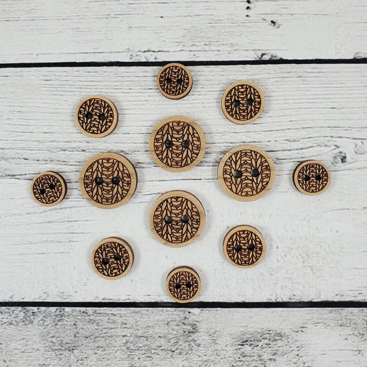 Katrinkles Wooden Buttons - 1"