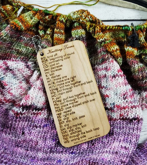 Knitting Terms Tool