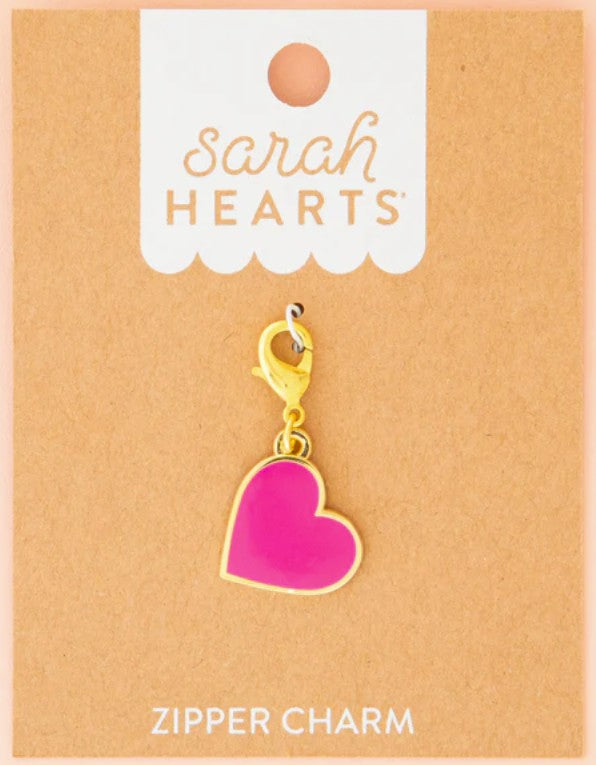Sarah Heart Stich Marker/ Zipper Charm