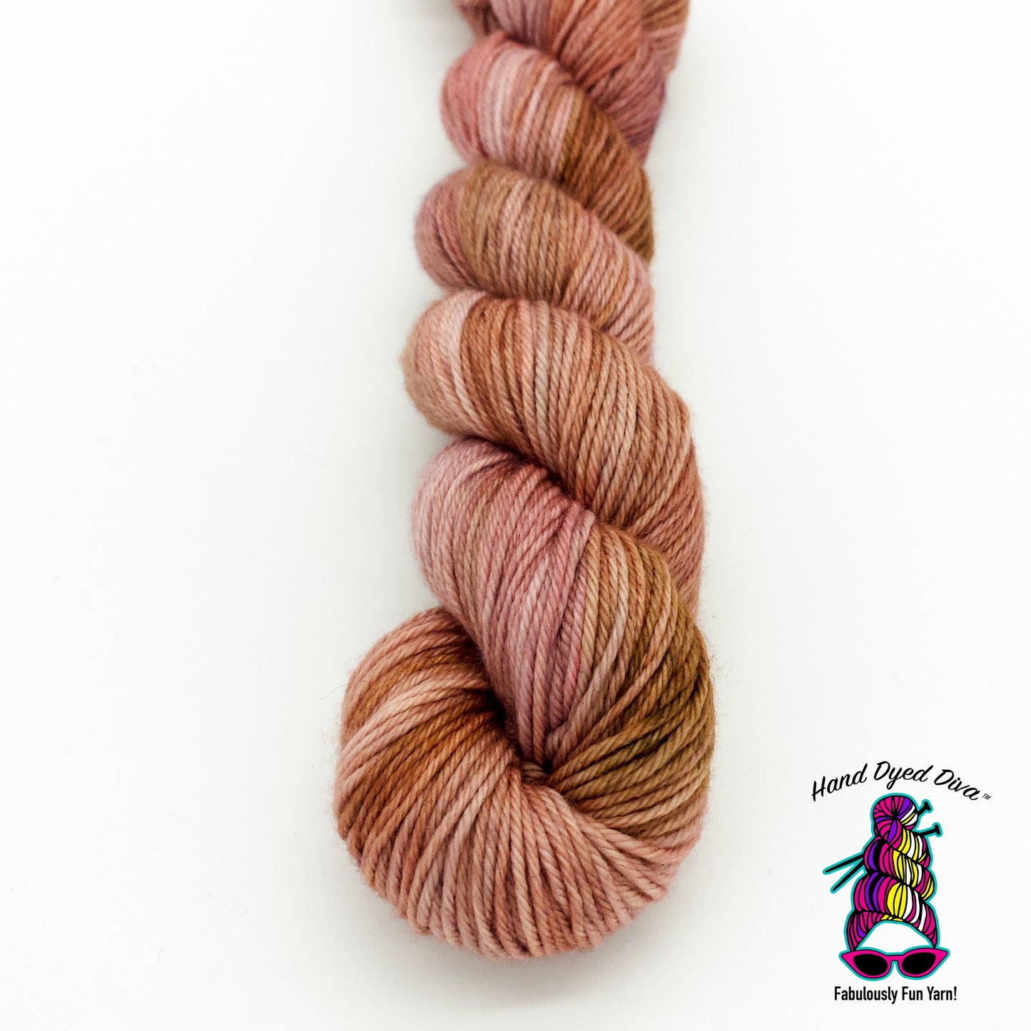 Hand Dyed Diva Homegrown Sock
