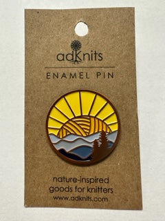 adKnits Enamel Pin